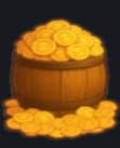 Barrel of coins