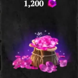 1 200 - Sack of Gems (E-mail)