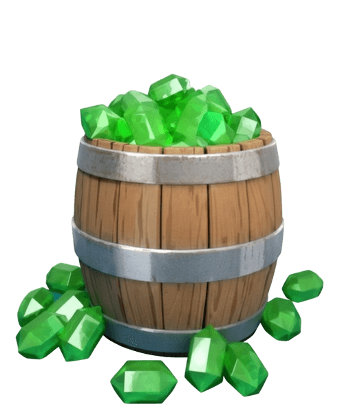 6500 гемов (Facebook)