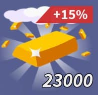23000 gold