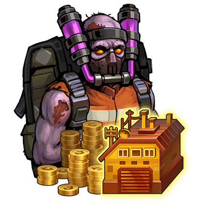 2500 Cryptocoins + Premium + Zombie 30 Days (ID)