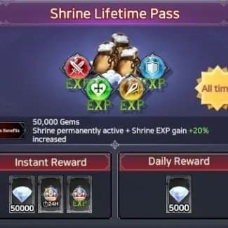 Shrine Lifetime Pass (Google)