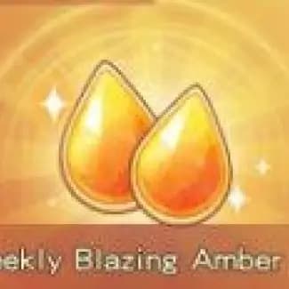 Weekly Blazing Amber Y (Google)