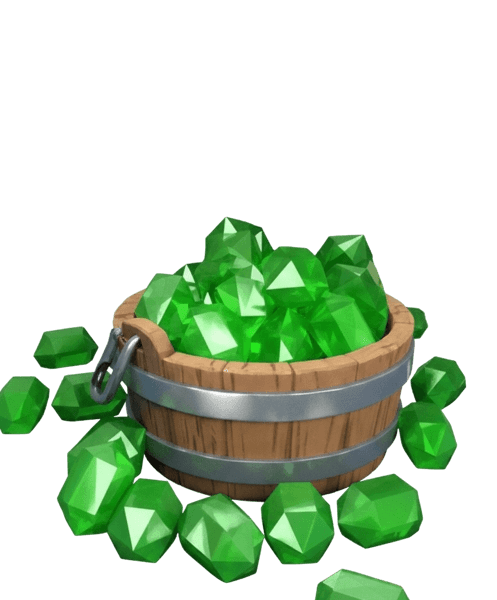 2500 гемов (Facebook)