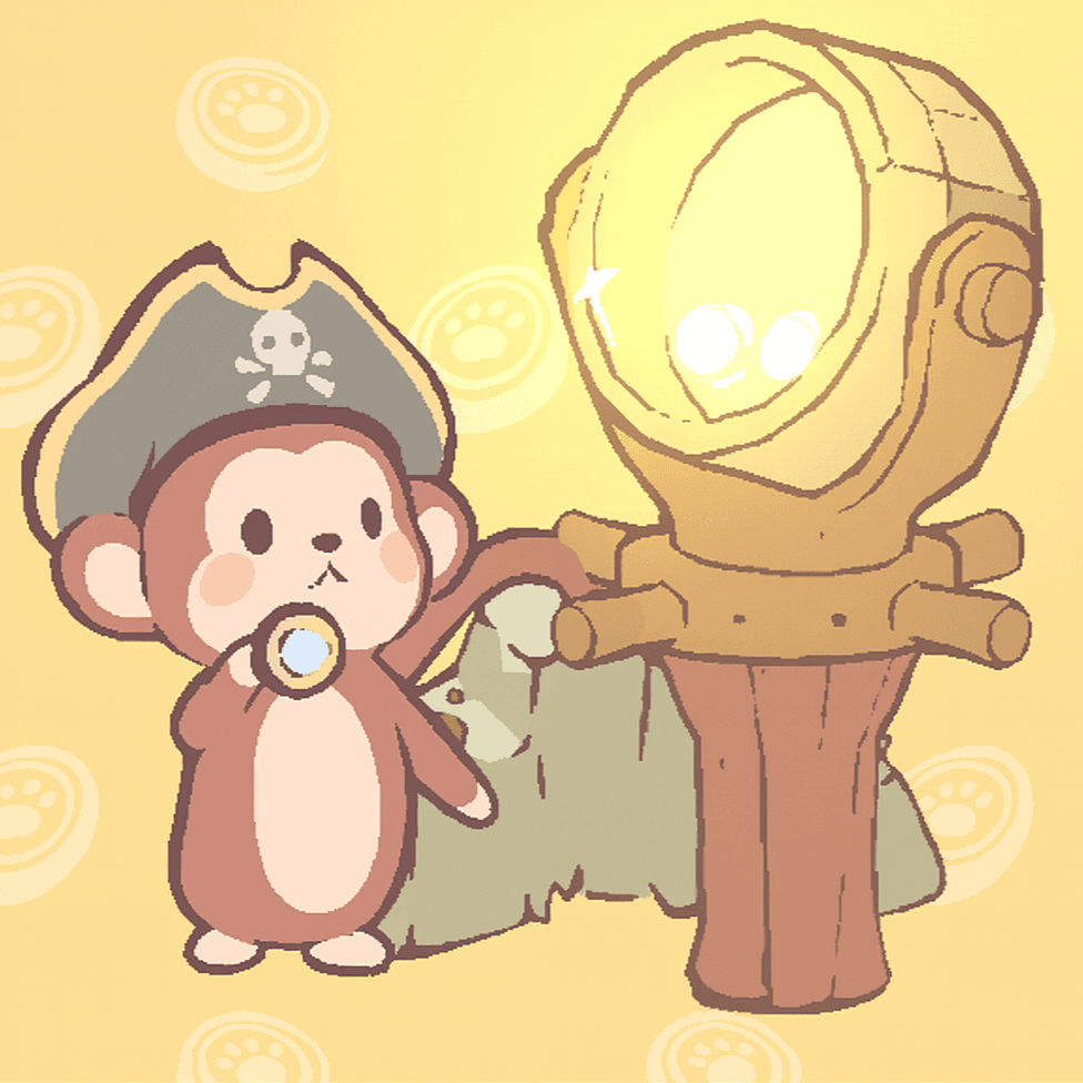 Обезьяна-аэронавт (Google)