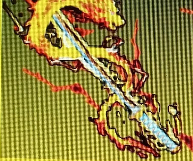 Scrolling the breath of the thunderstorm