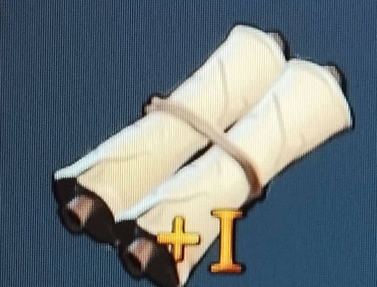 A rare scroll +1