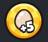+5 Egg Hatches