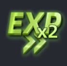 2x EXP BOOST(1 hour)