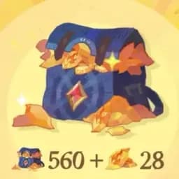 588 (560+28) Dragon Crystals