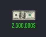 2 500 000$