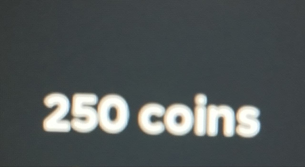 250 coins