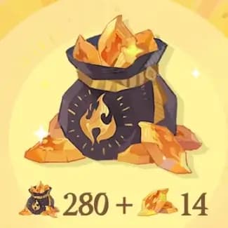 280+14 Dragon Crystals (Facebook)