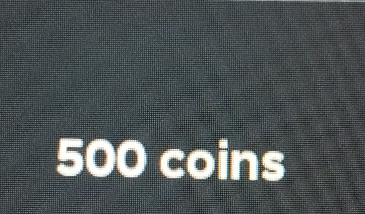 500 coins