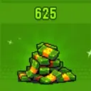 625 баксов