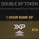 Double XP Token (1 HOUR RANK XP) (Google)
