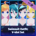 Swimsuit Outfit: V-Idol Set