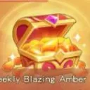 Weekly Blazing Amber θ (Google)