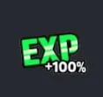 Experience +100%
