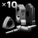 10 Rotor parts