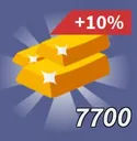 7700 gold