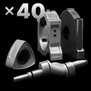 40 Rotor parts