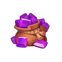 Bag of sapphires (ID)