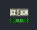 2 500 000$