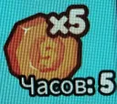 x5 coins for 5 hours