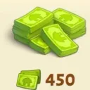 450 наличных (Facebook)