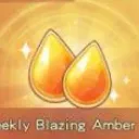 Weekly Blazing Amber Y (Google)