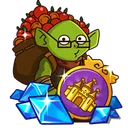 500 Diamonds + Premium + Goblin 15 Days (ID)
