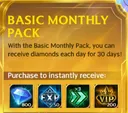 Basic Monthly Pack