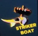 The boat of the attacker