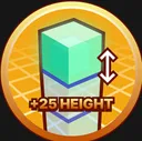 +25 Height