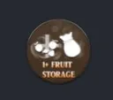 +1 fruit storage