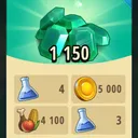 1.150 Gems+Pack (E-mail)