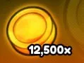 12,500 Gold