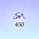 450 Crystals + 90 Diamonds