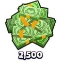 2500 Обезьяноденег