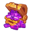 Chest of sapphires (ID)